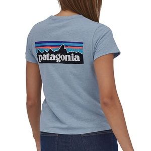 Patagonia Blue Short Sleeve Tee